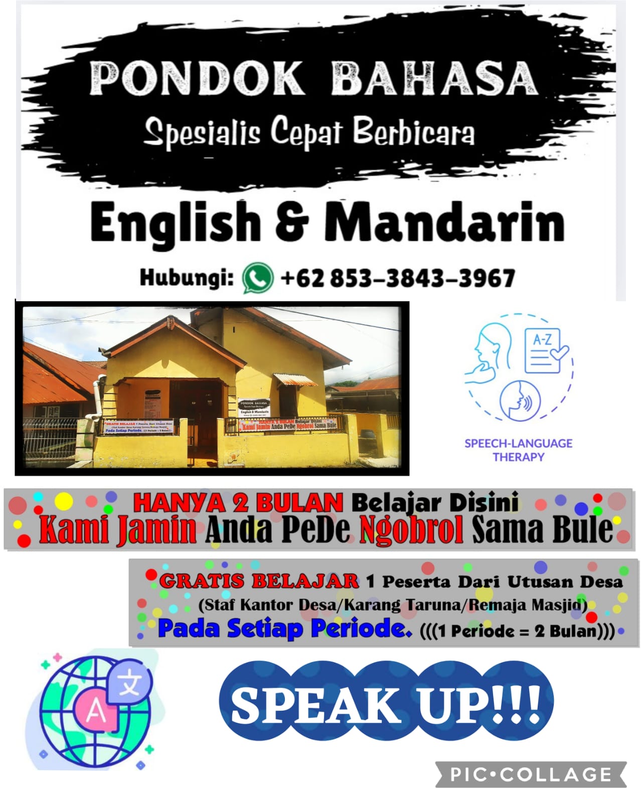 Poster Pondok Bahasa Maluk - Informasi Program dan Jadwal
